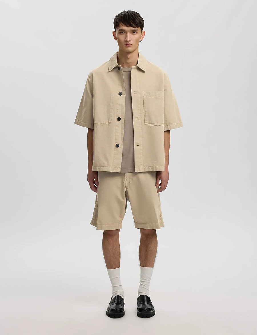 Annarr - ANREBBE SHORTS - casual shorts - weathered teak - 4