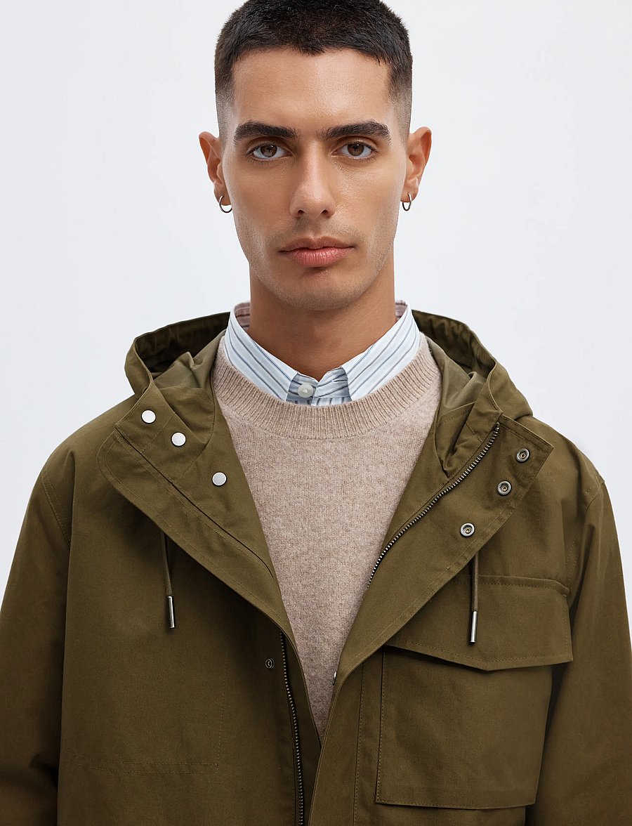 Annarr - ANREDGAR HOOD JKT - anoraks - tarmac - 5