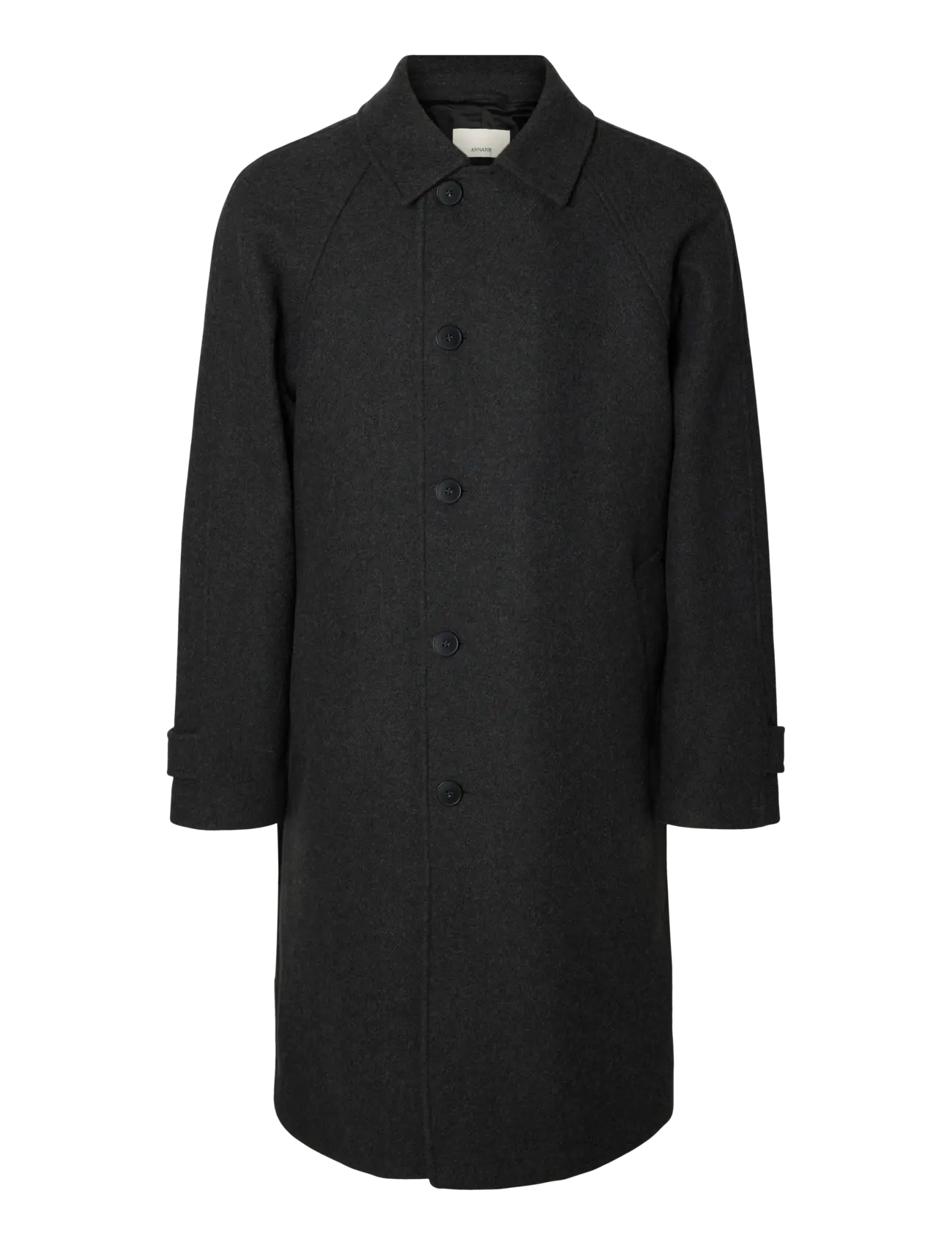 Annarr - ANRGEORGE MANTECO COAT - asphalt - 1