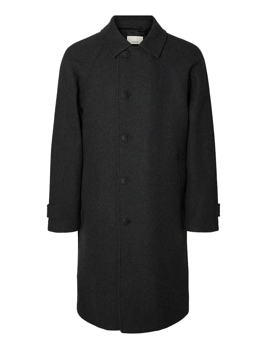 Annarr - ANRGEORGE MANTECO COAT - asphalt - 1