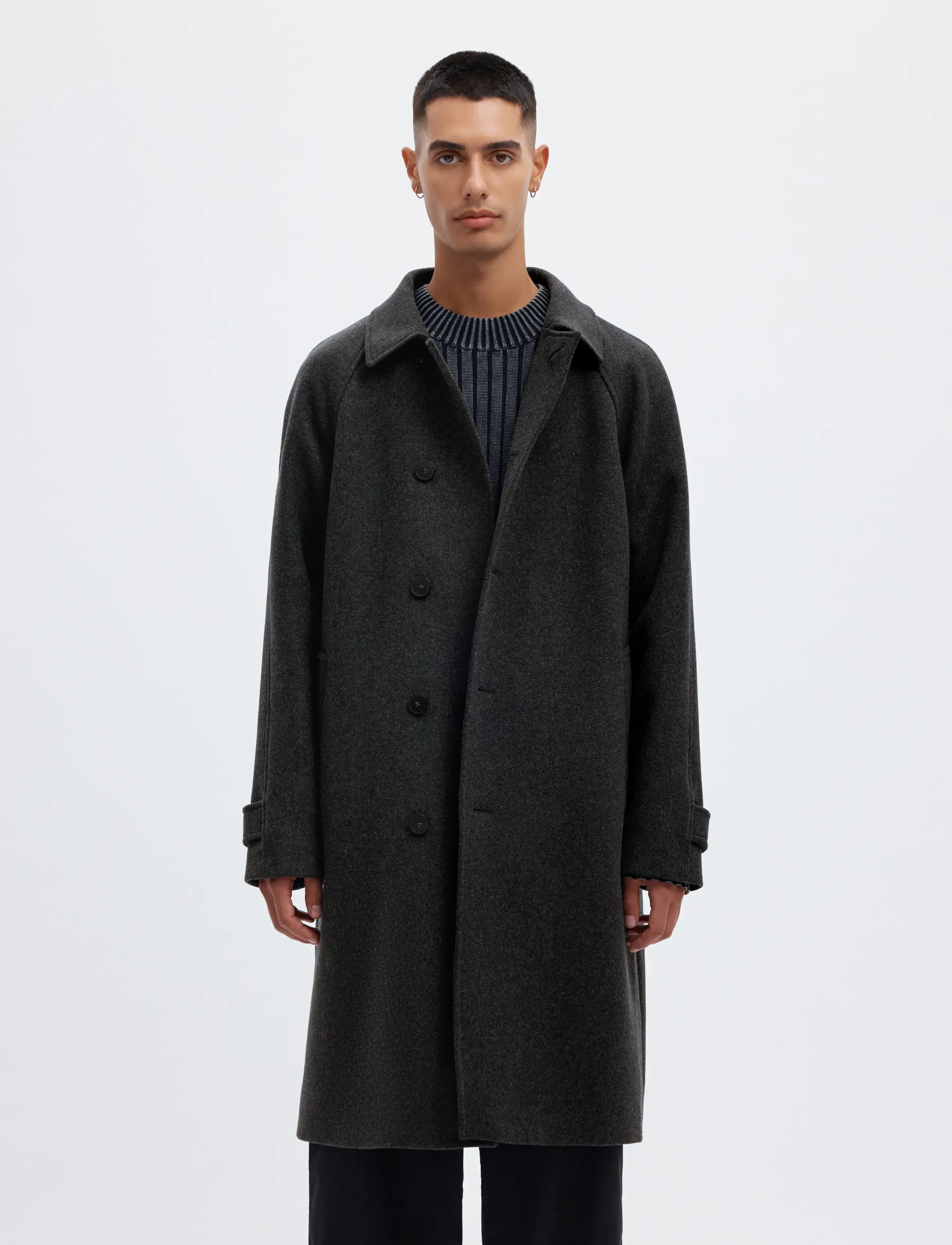 Annarr ANRGEORGE MANTECO COAT - Vinterjakker - ASPHALT / grey