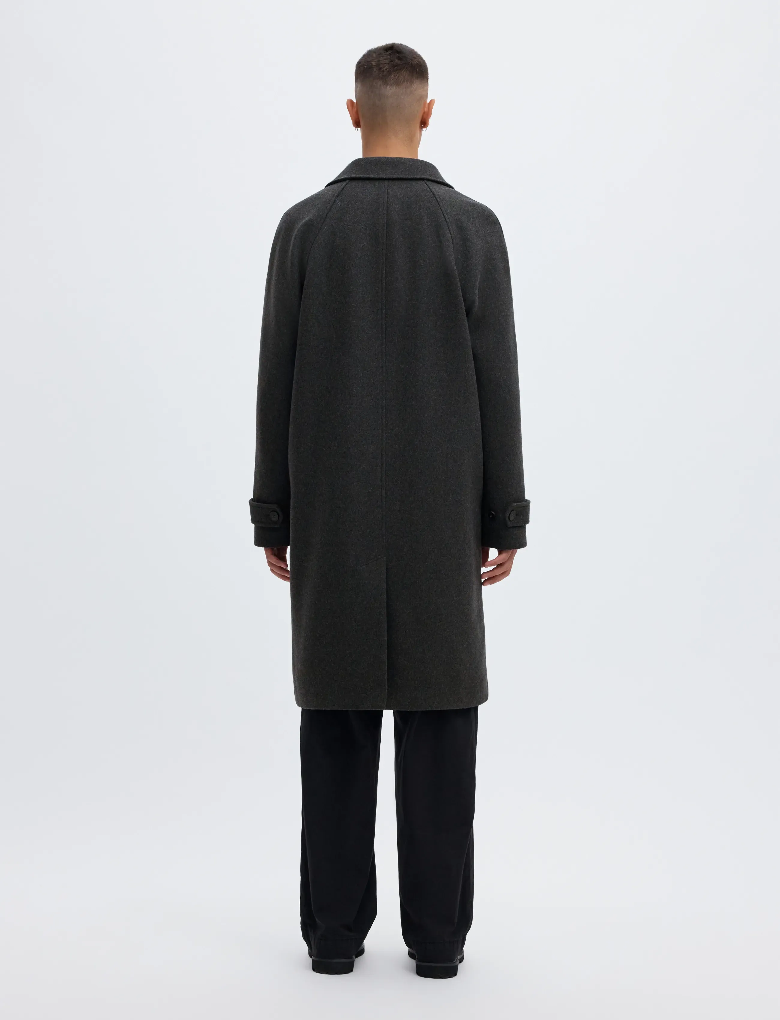 Annarr - ANRGEORGE MANTECO COAT - asphalt - 2