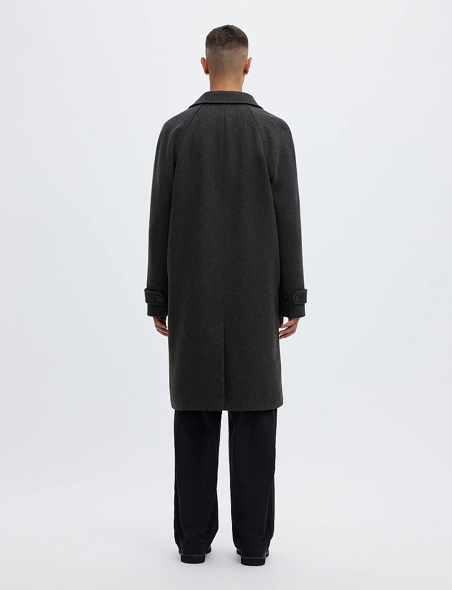 Annarr - ANRGEORGE MANTECO COAT - asphalt - 2