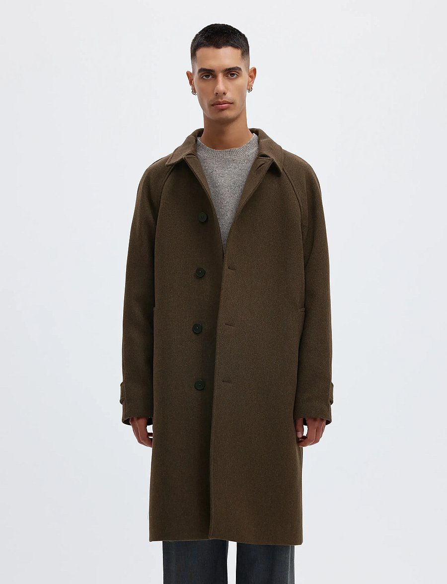 Annarr - ANRGEORGE MANTECO COAT - wren - 0