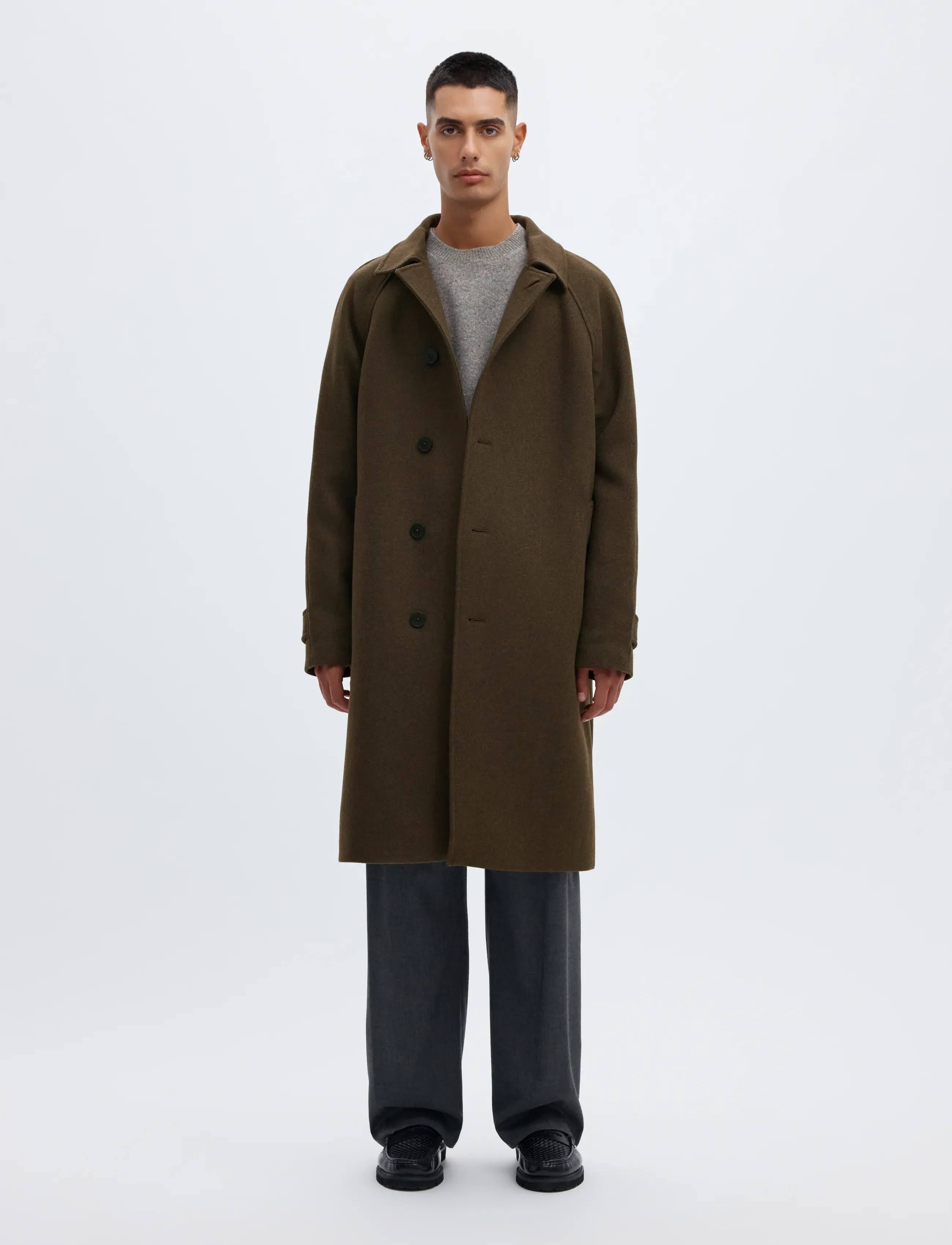 Annarr - ANRGEORGE MANTECO COAT - wren - 3