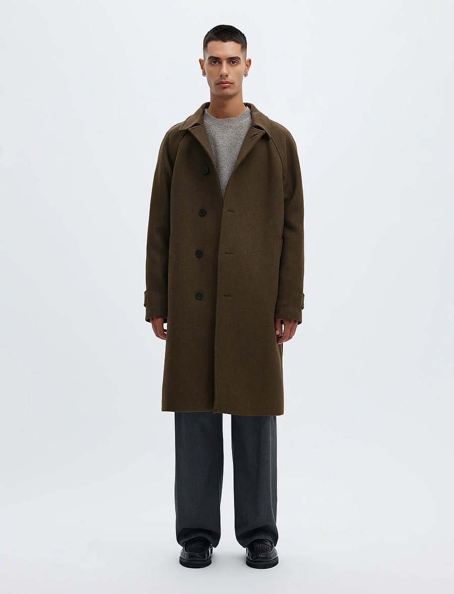 Annarr - ANRGEORGE MANTECO COAT - wren - 3