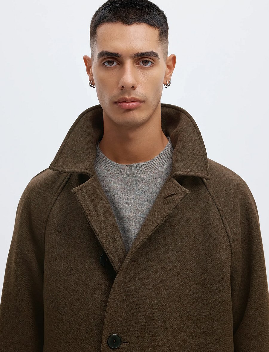 Annarr - ANRGEORGE MANTECO COAT - wren - 4