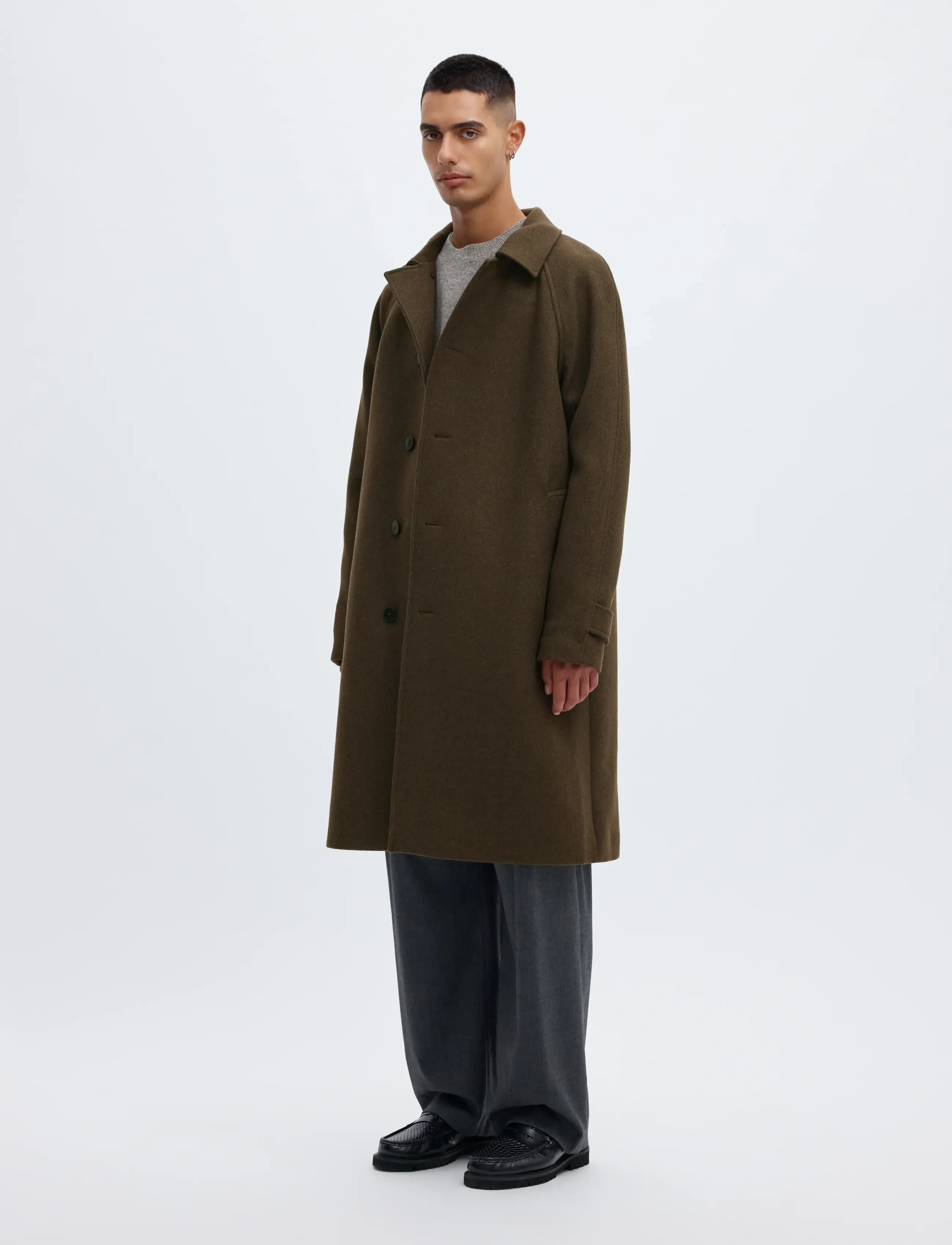 Annarr - ANRGEORGE MANTECO COAT - wren - 5