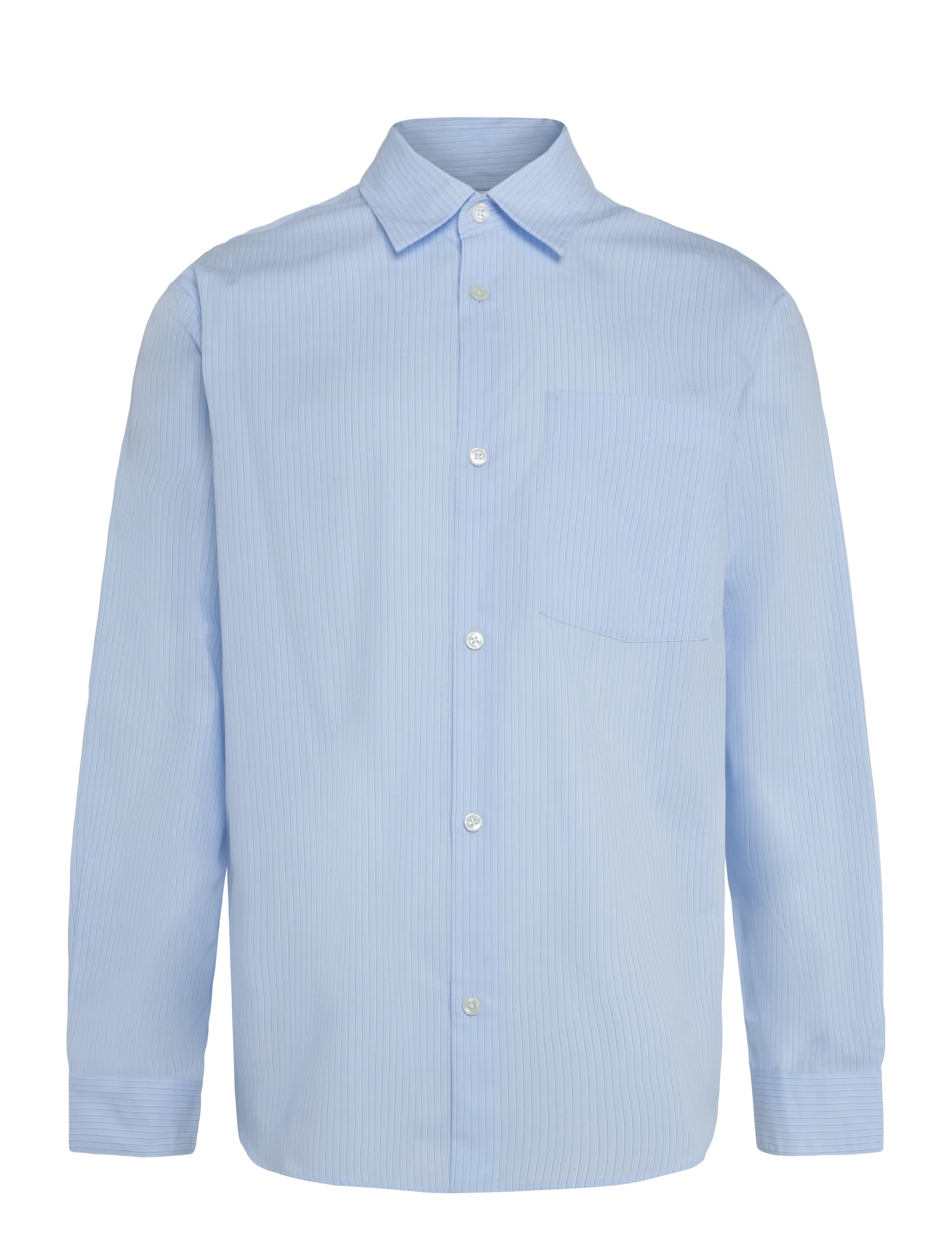 Annarr - ANRASLUND STRIPED POPLIN LS SHIRT - casual hemden - cashmere blue - 1