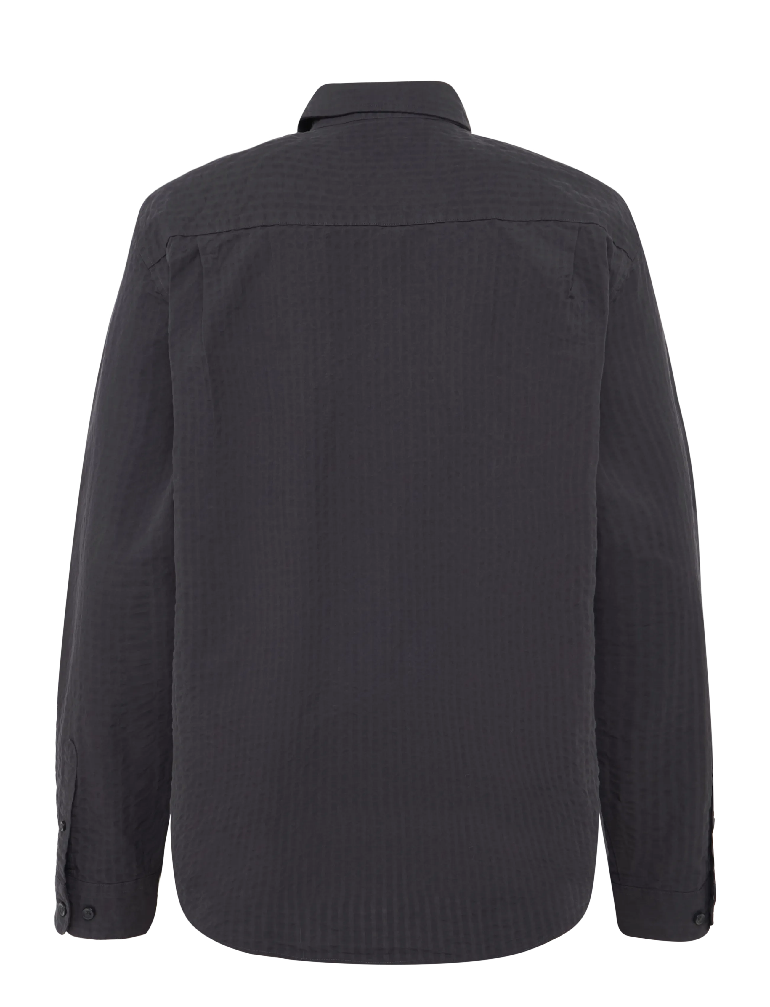 Annarr - ANRASLUND TEXTURE LS SHIRT - herbstersparnisse - nine iron - 2