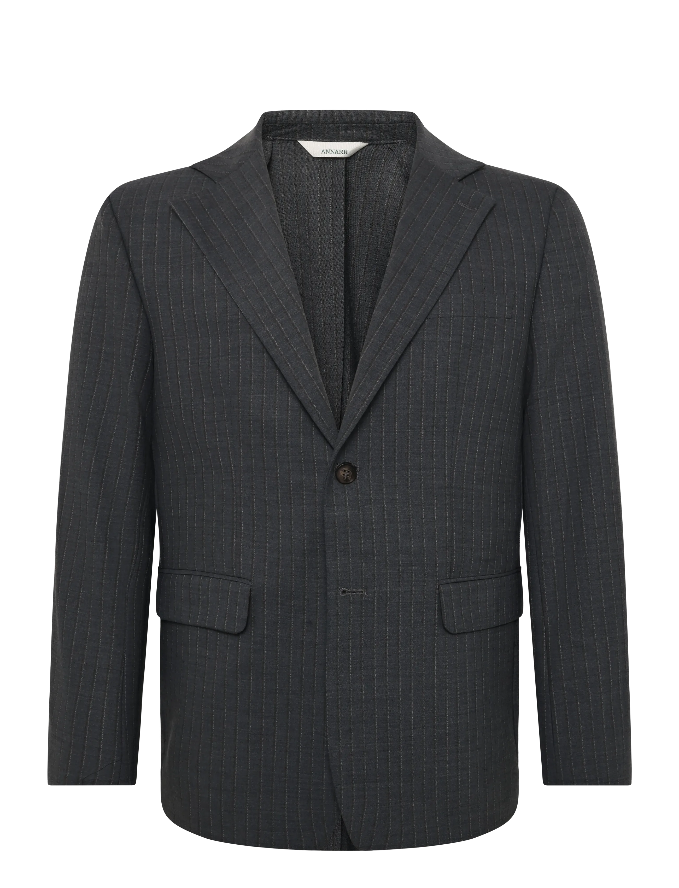 Annarr ANRTOKI 263 WOOL BLEND BLAZER - Jakkesæt & Blazere - DARK GREY MELANGE / grey