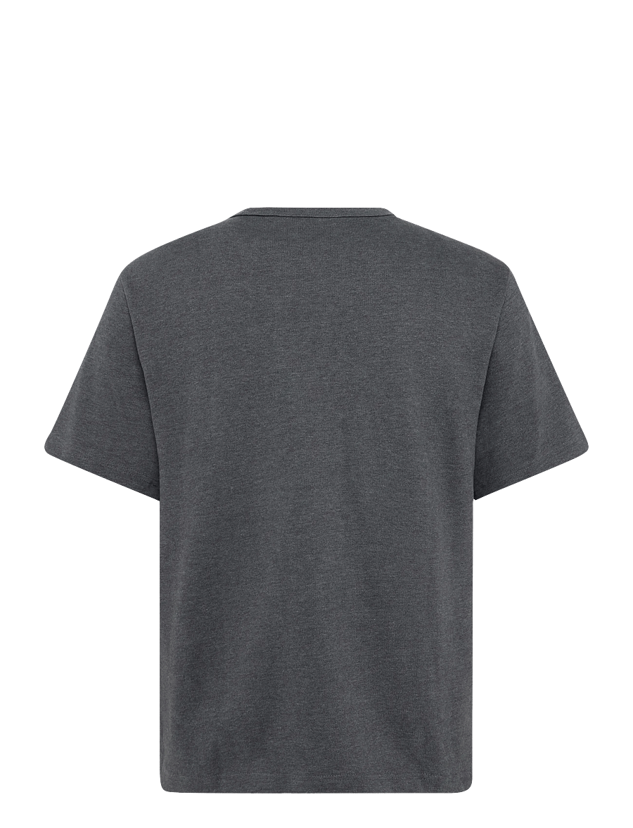 Annarr - ANRED SS O-NECK TEE - kurzärmelige t-shirts - charcoal art - 2