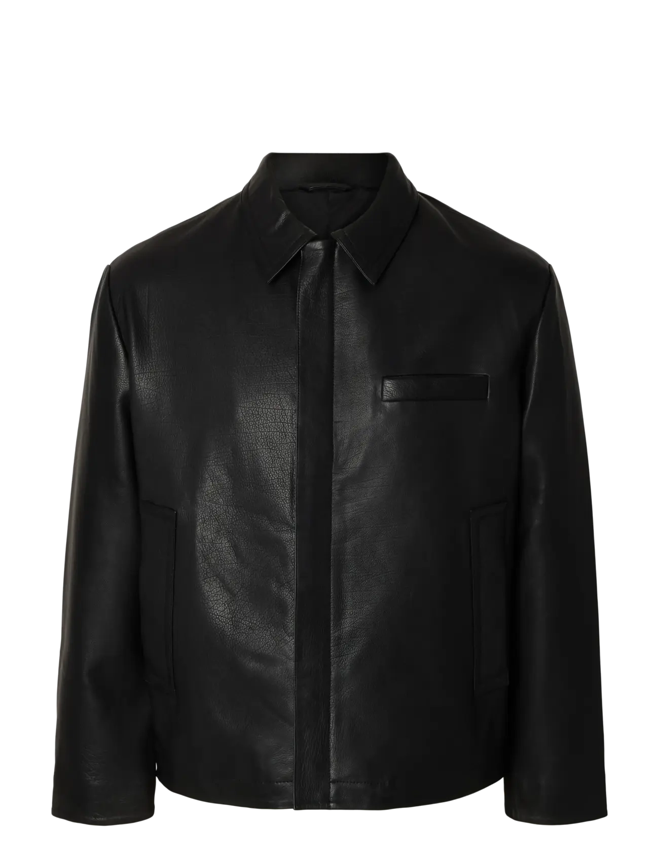 Annarr - ANRGIBSON LEATHER JACKET - black - 1