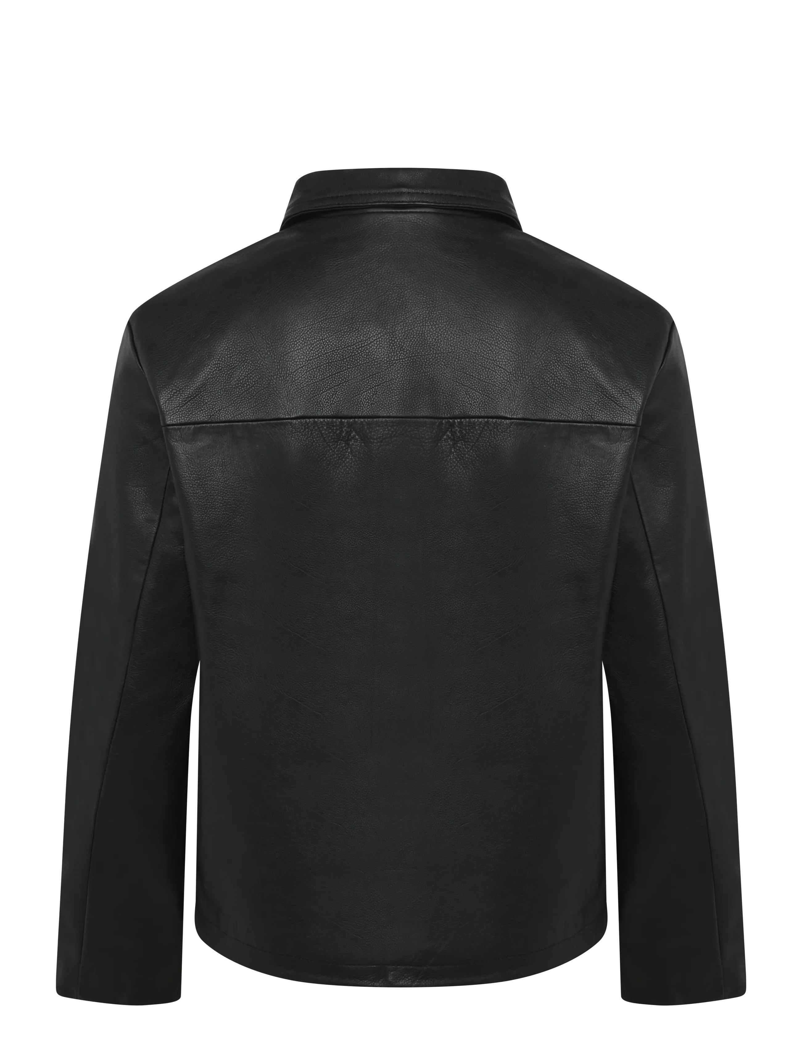 Annarr - ANRGIBSON LEATHER JACKET - fall jackets - black - 2