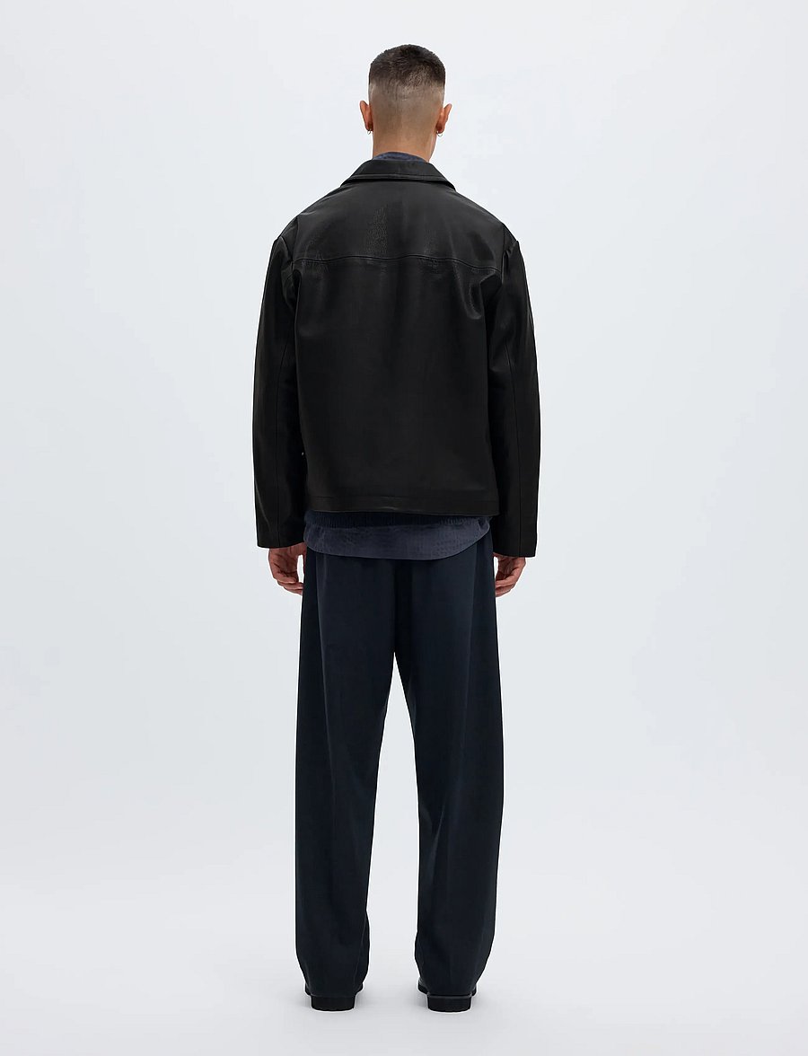 Annarr - ANRGIBSON LEATHER JACKET - black - 2