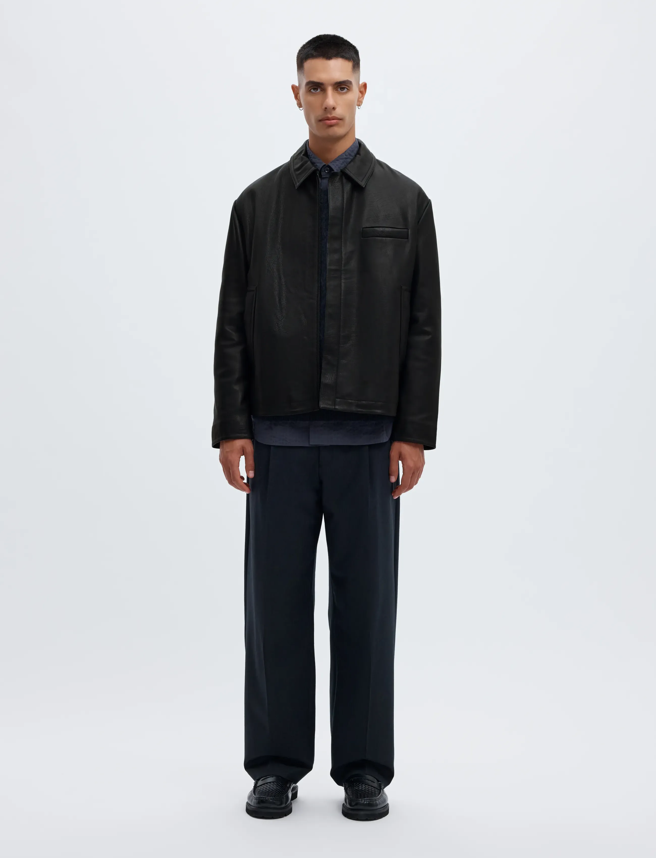 Annarr - ANRGIBSON LEATHER JACKET - black - 3