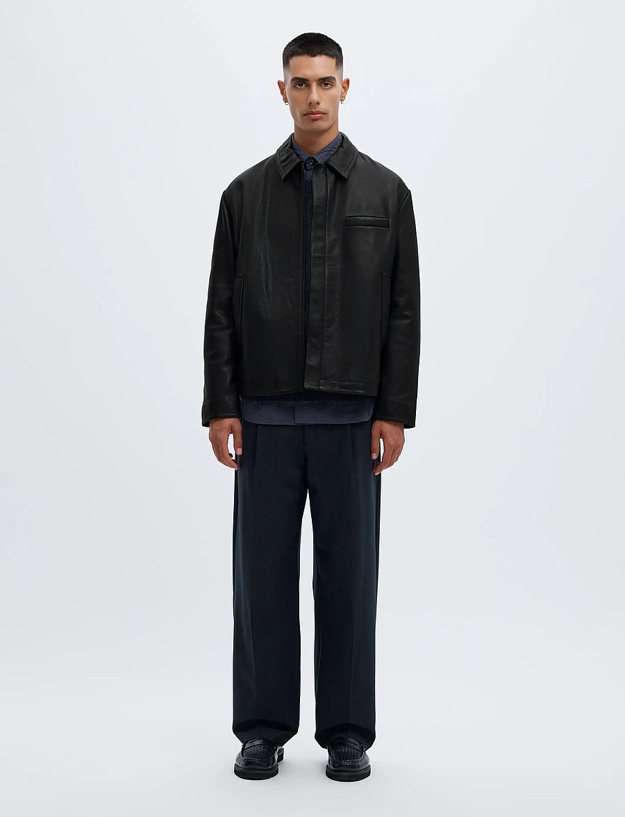 Annarr - ANRGIBSON LEATHER JACKET - black - 3