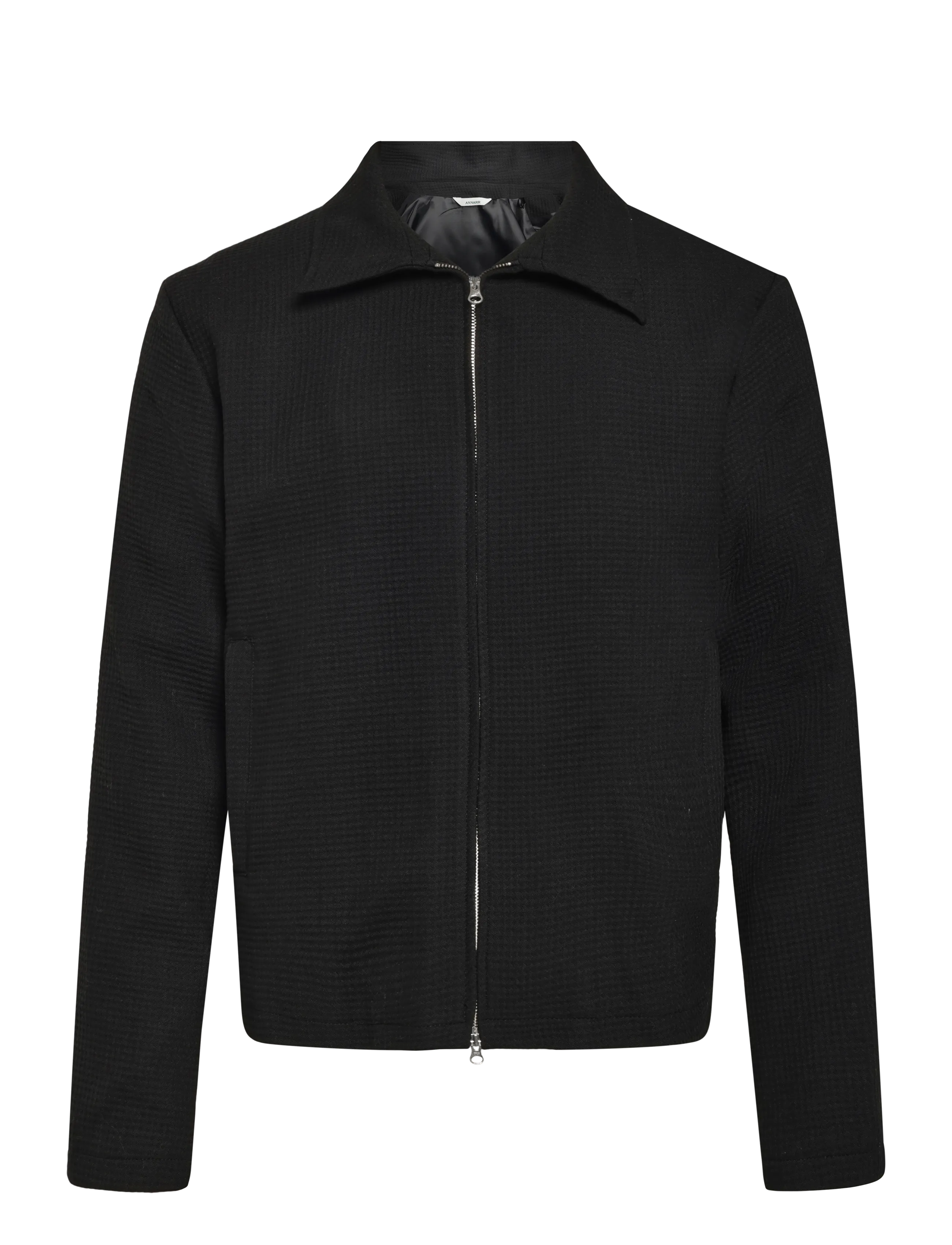 Annarr ANRHAGEN 264 WOOL BLEND OVERSHIRT - Kleidung - BLACK / black