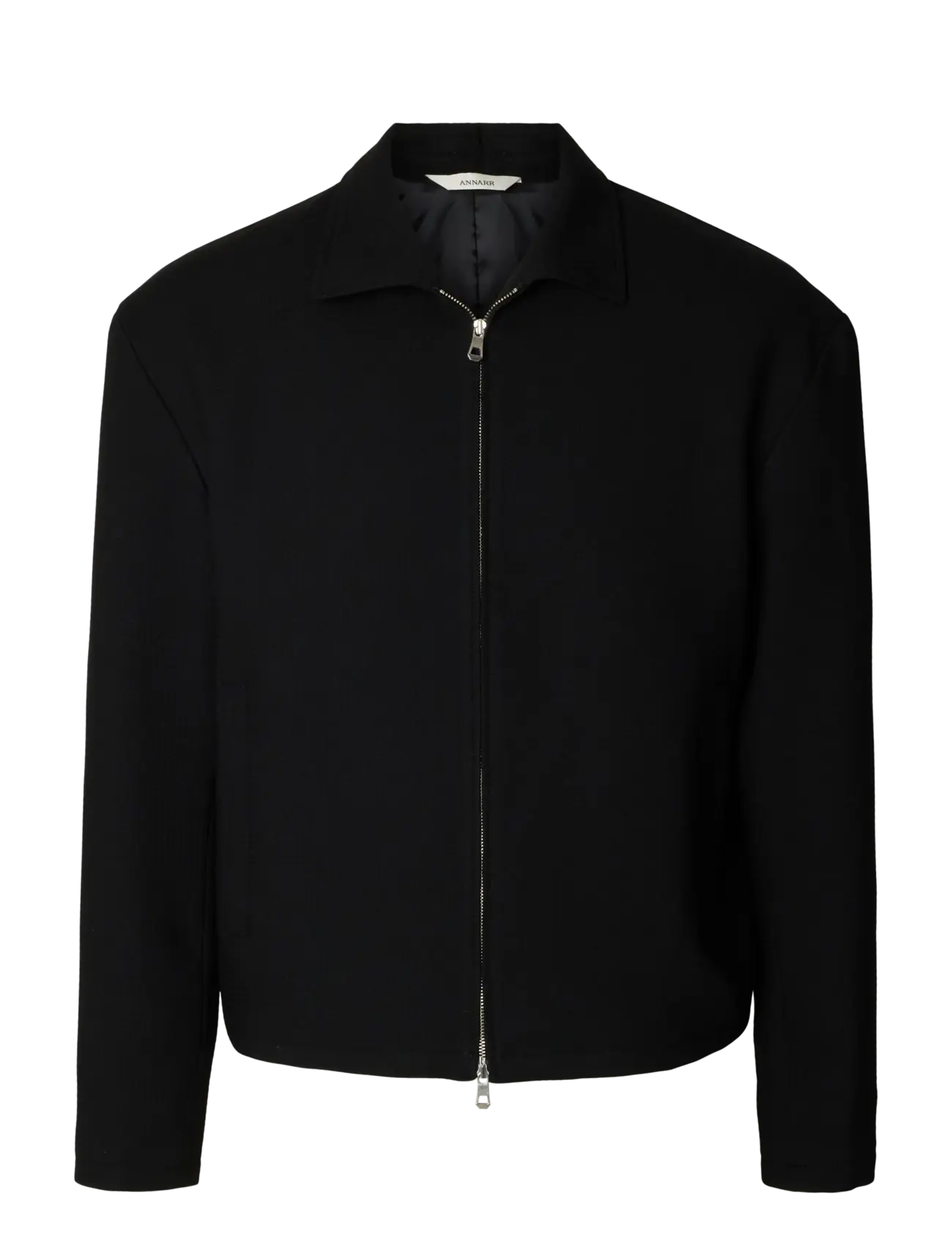 Annarr - ANRHAGEN 264 WOOL BLEND OVERSHIRT - black - 1