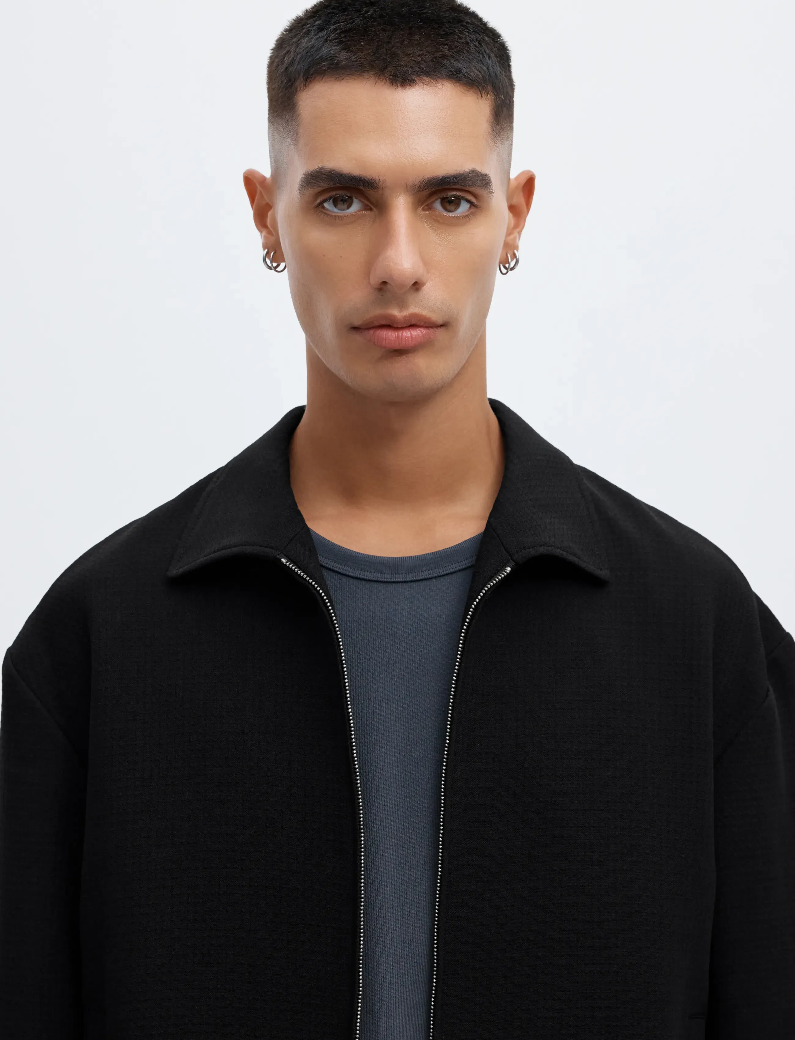 Annarr - ANRHAGEN 264 WOOL BLEND OVERSHIRT - black - 4