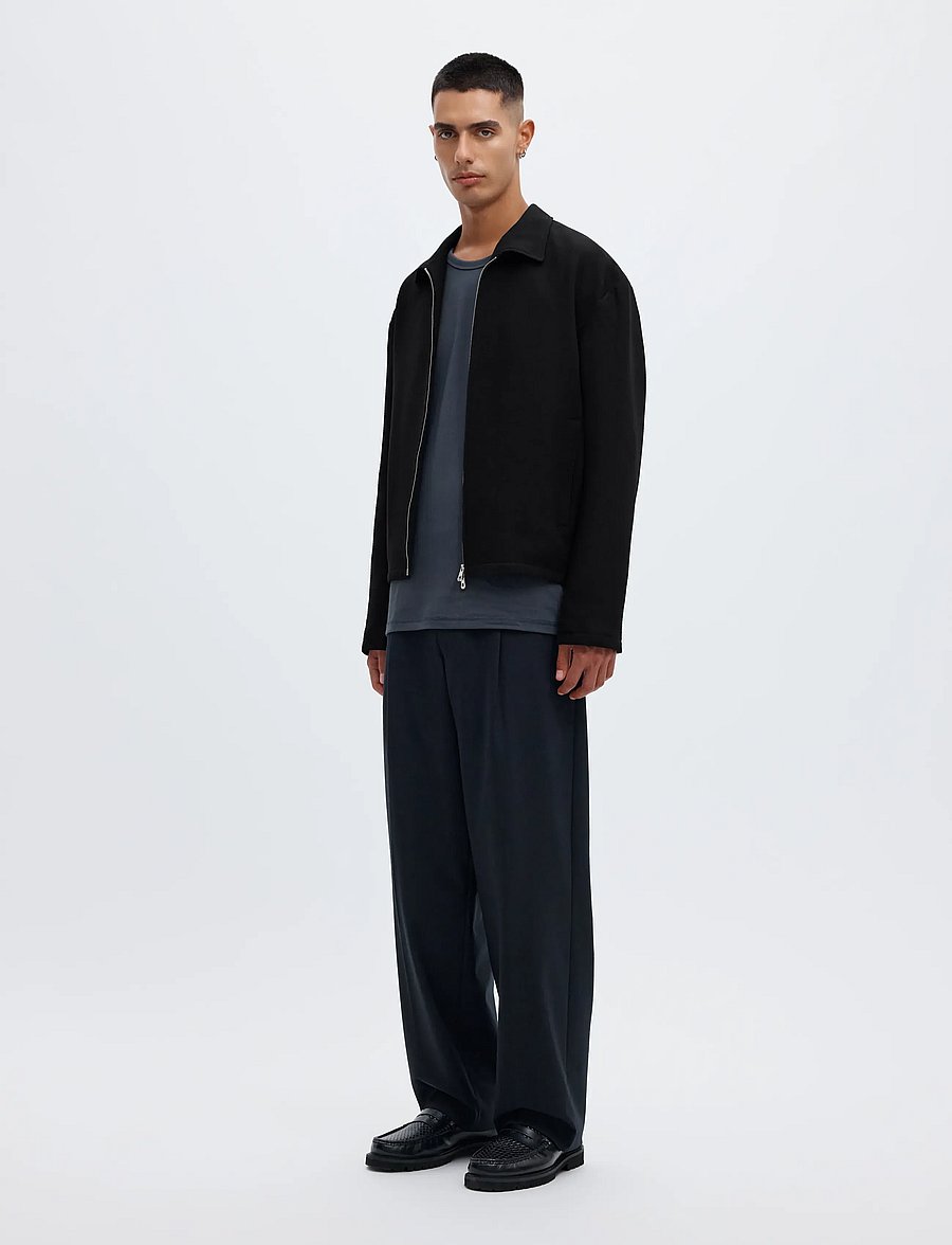 Annarr - ANRHAGEN 264 WOOL BLEND OVERSHIRT - black - 5