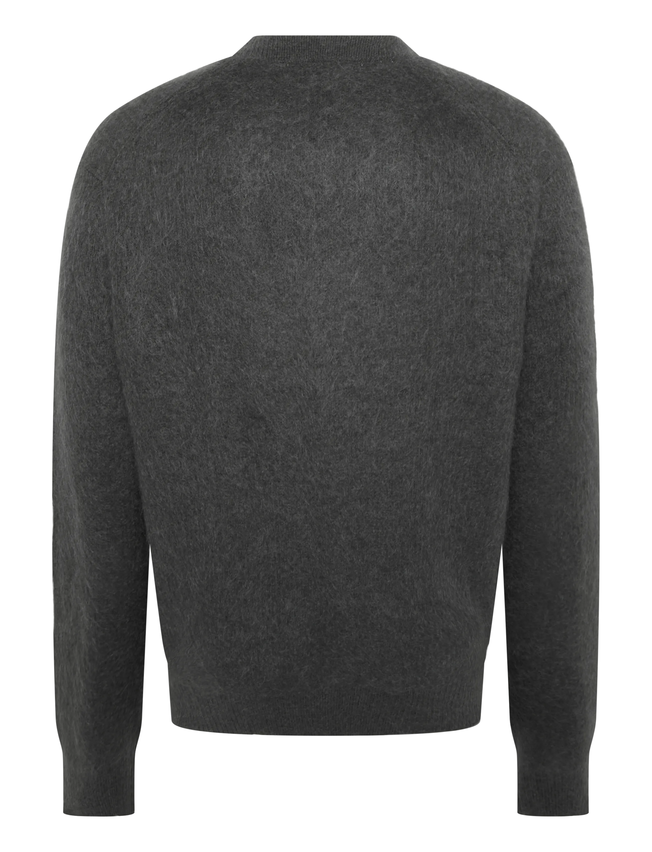 Annarr - ANRARCHIE LS KNIT V-NECK - herbstliche kleidung - ultimate grey - 2