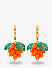 ANNELE - Cloudberry Cute Earrings - hoops - orange - 1