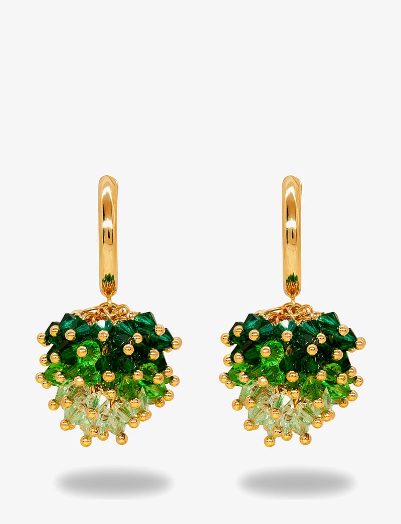 ANNELE - Forest Fairy Earrings - kreolen - green - 0