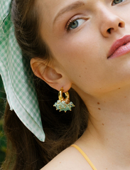 ANNELE - Garden Goddess Earrings - cerceaux - mint green - 0