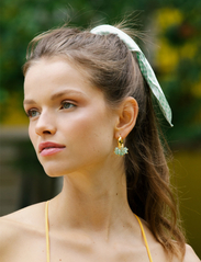 ANNELE - Garden Goddess Earrings - cerceaux - mint green - 3