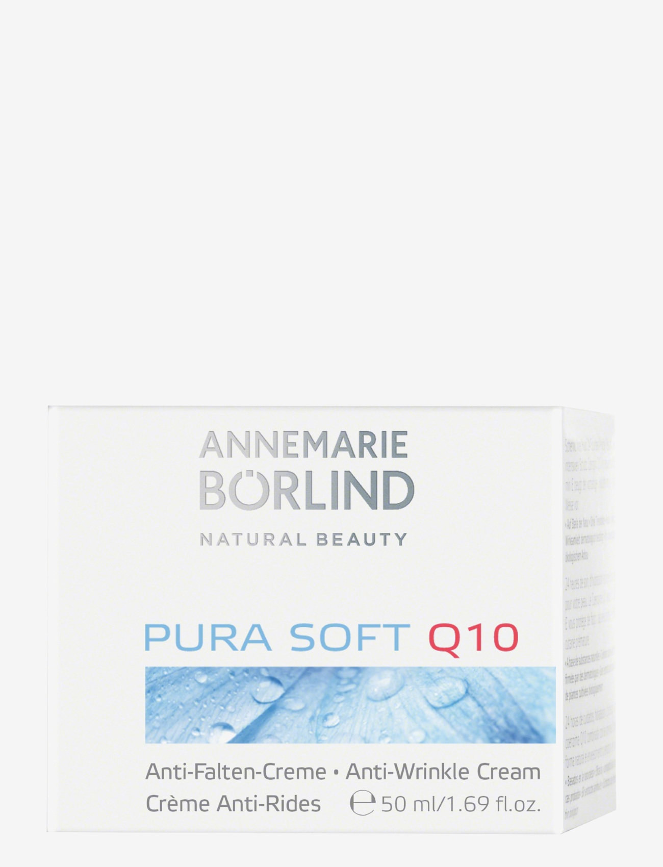 Annemarie Börlind - Pura Soft Q10 Anti-Wrinkle Cream 50ml - Øjencremer - no colour - 0