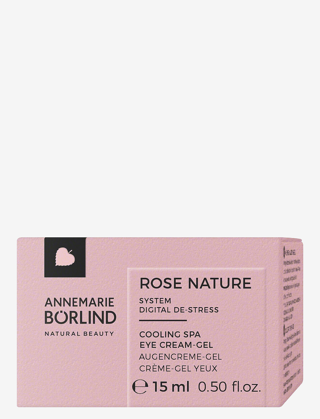 Annemarie Börlind - ROSE NATURE Cooling Spa Eye Cream-Gel - ansigtspleje - natural - 0