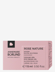 Annemarie Börlind - ROSE NATURE Cooling Spa Eye Cream-Gel - kasvojenhoito - natural - 0