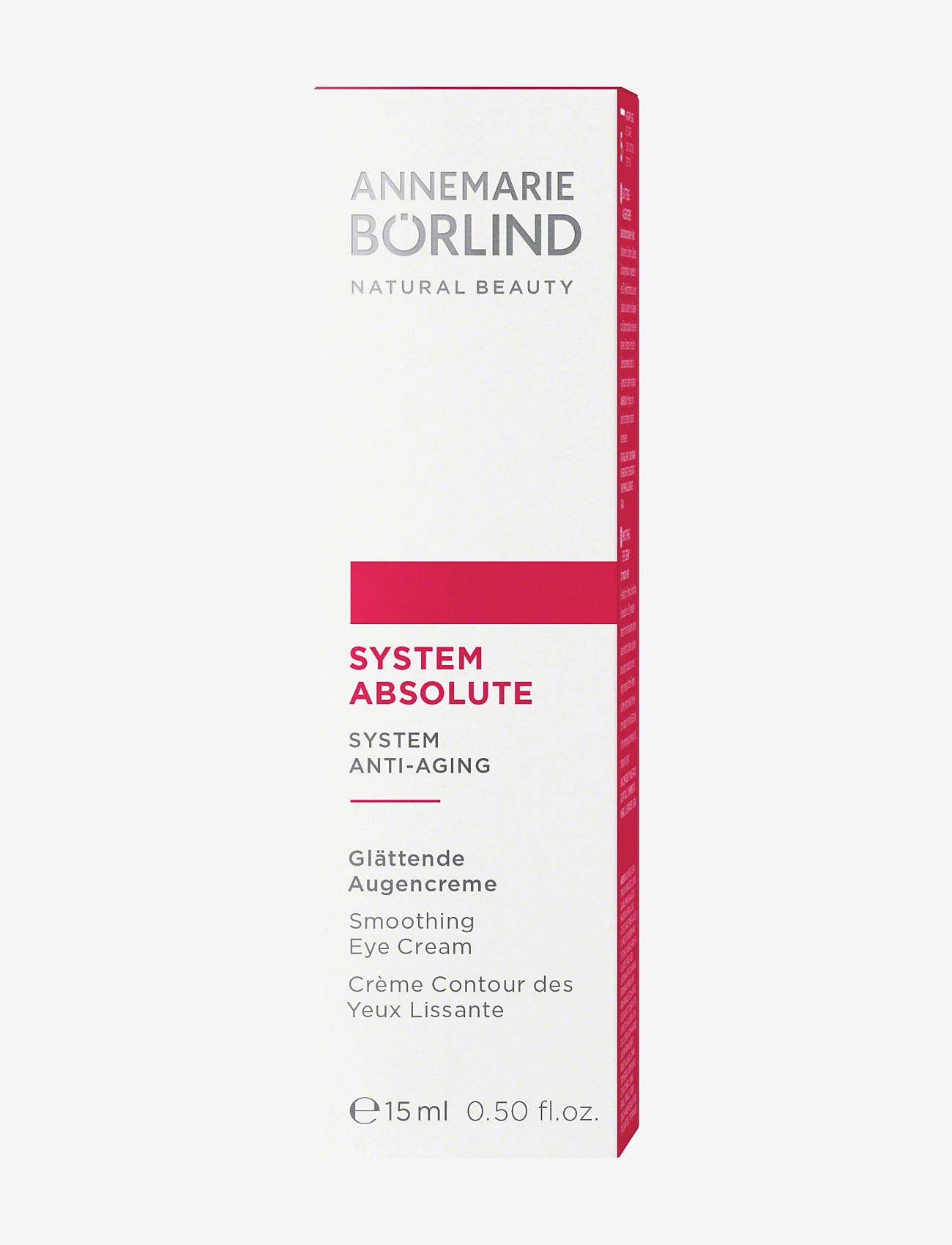 Annemarie Börlind - System Absolute Eye Cream 15ml - silmakreem - no colour - 1