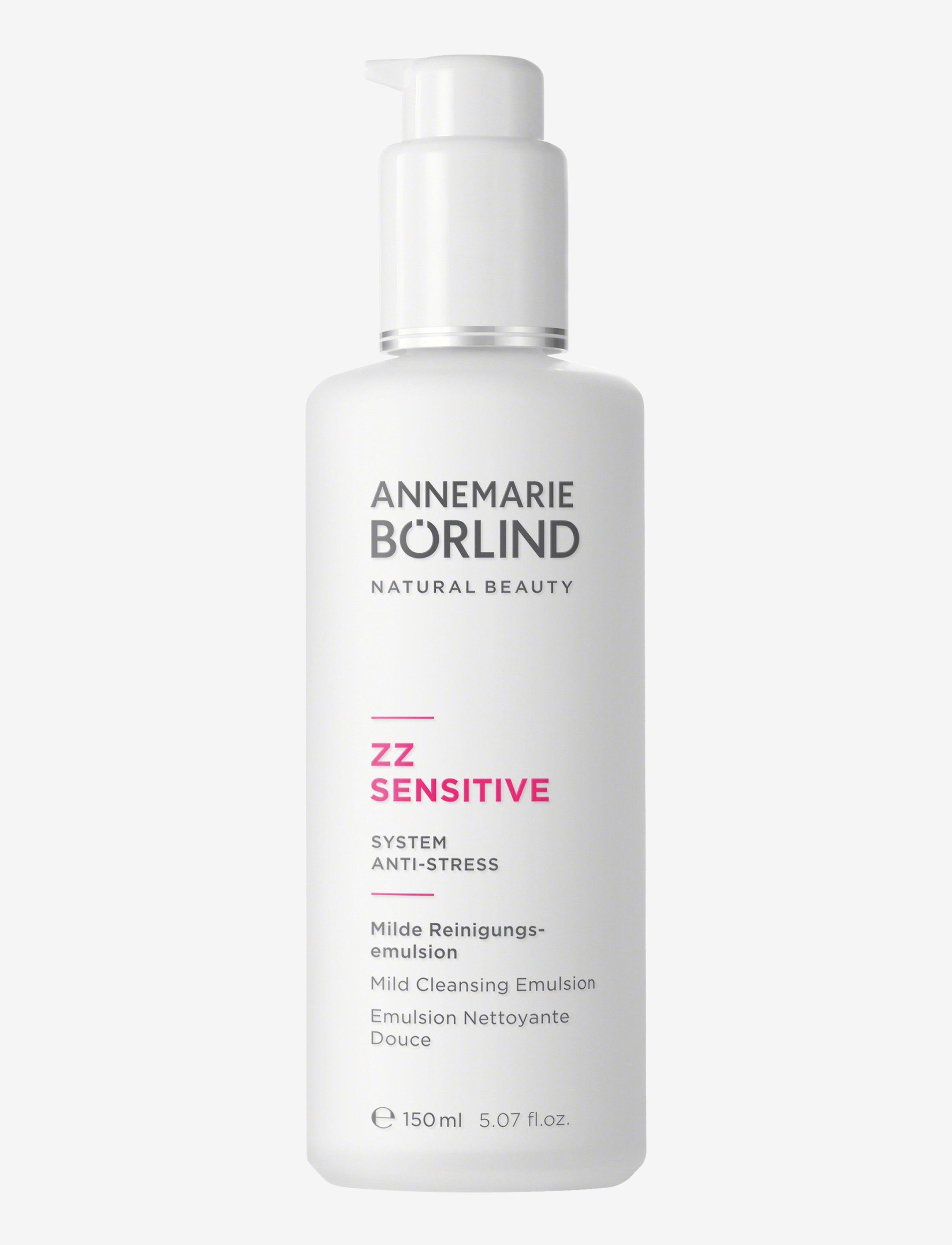 Annemarie Börlind Zz Sensitive Mild Cleansing Emulsion 150ml, 150 ml, Nude, Rensemidler > Mælkerens, Dame
