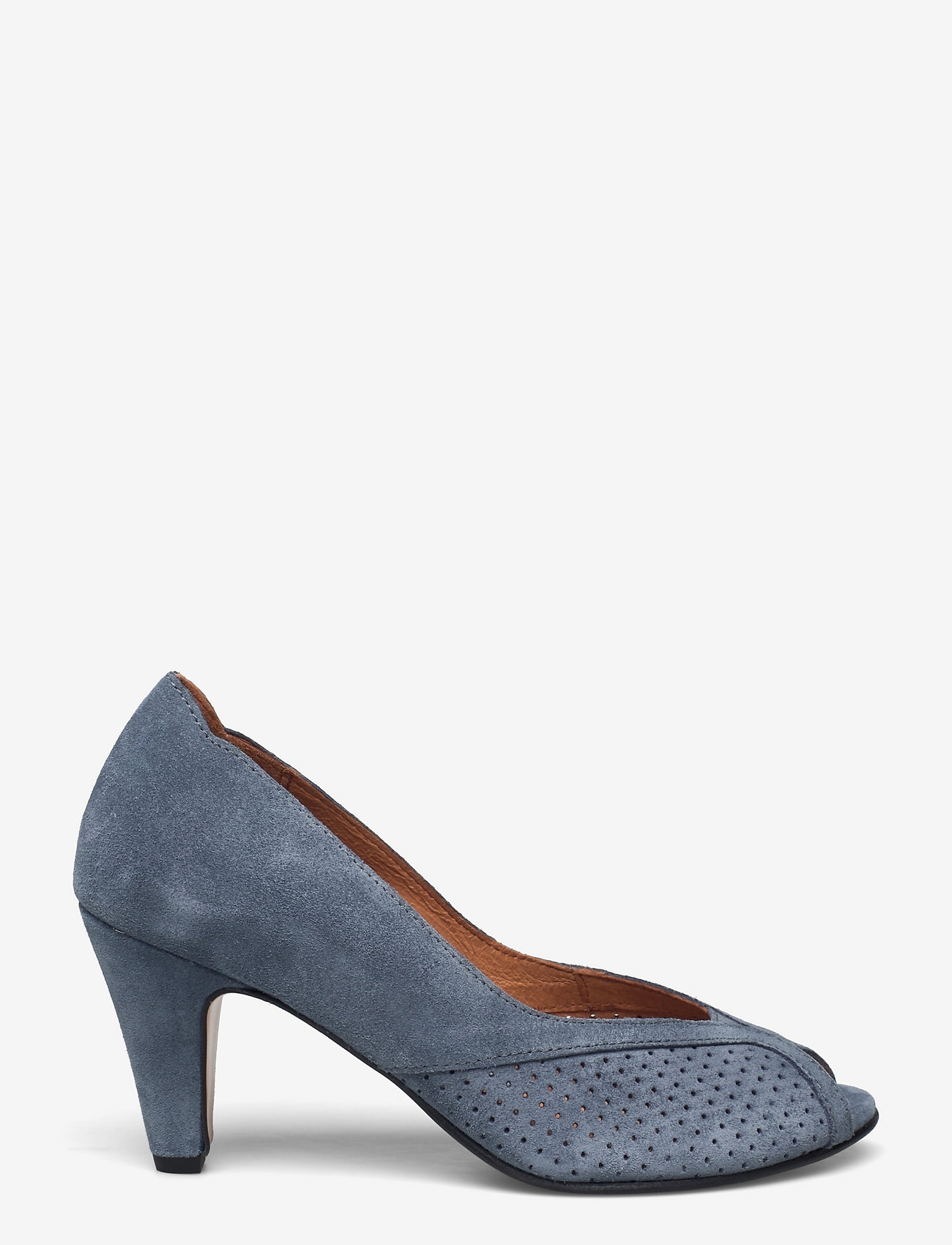 Anonymous Copenhagen - Alania - calf suede denim blue - 1