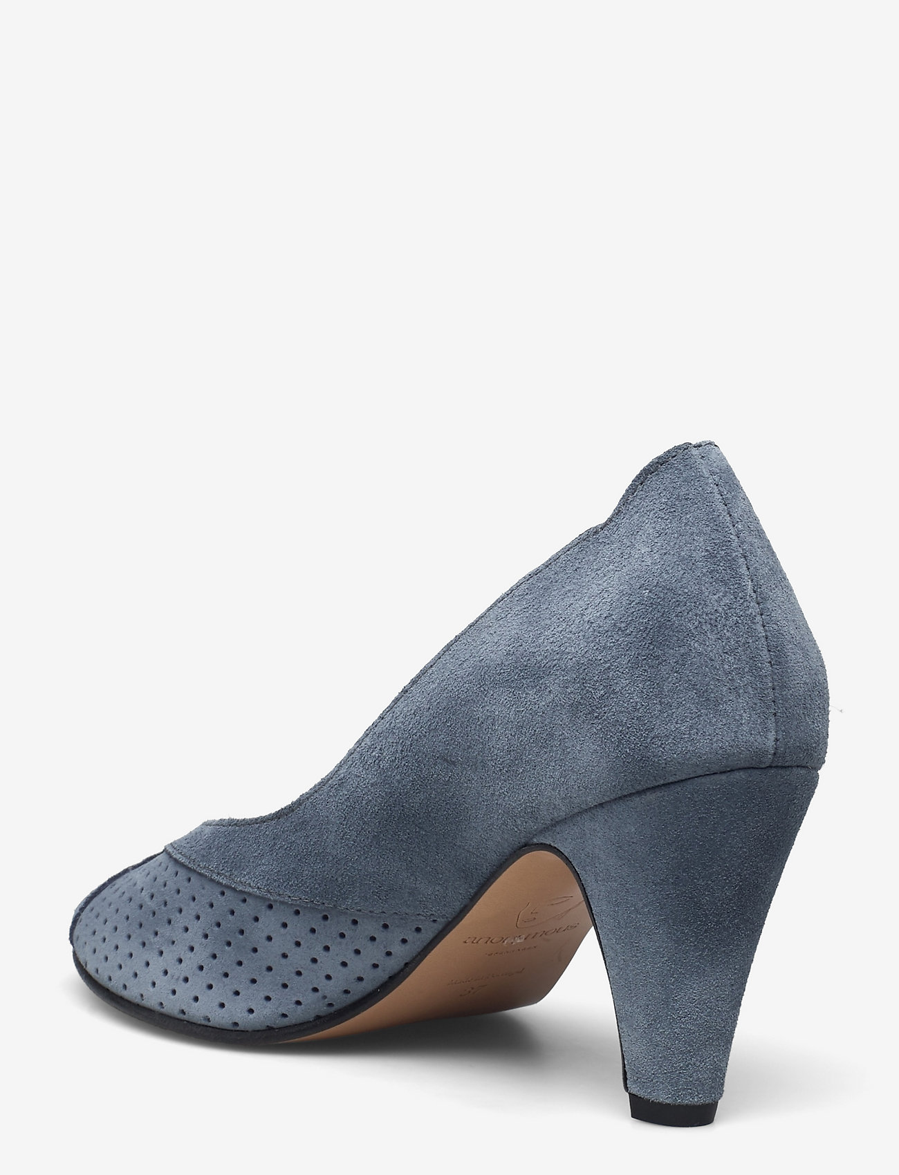 Anonymous Copenhagen - Alania - calf suede denim blue - 2