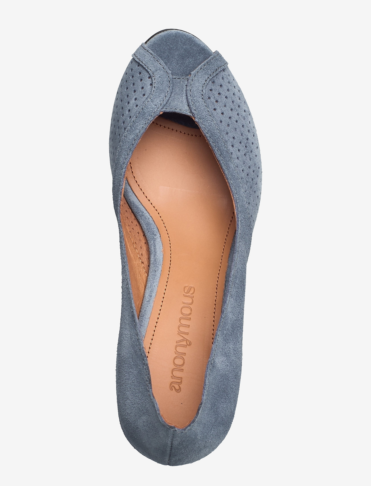 Anonymous Copenhagen - Alania - calf suede denim blue - 3