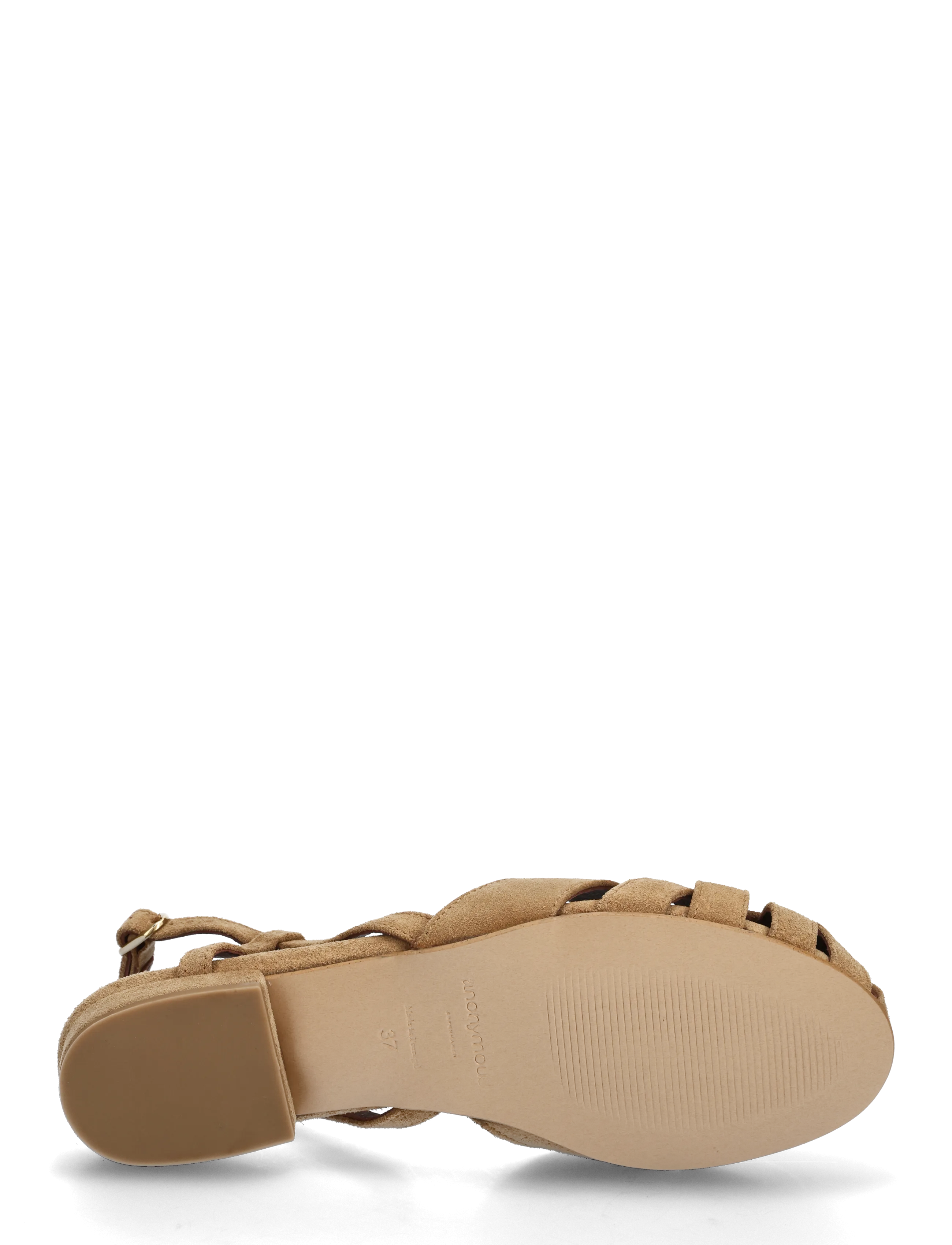 Anonymous Copenhagen - Banie 20 - flat sandals - calf suede scirocco - 4