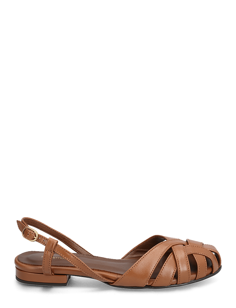 Anonymous Copenhagen - Banie 20 - platta sandaler - soft calf camel - 2