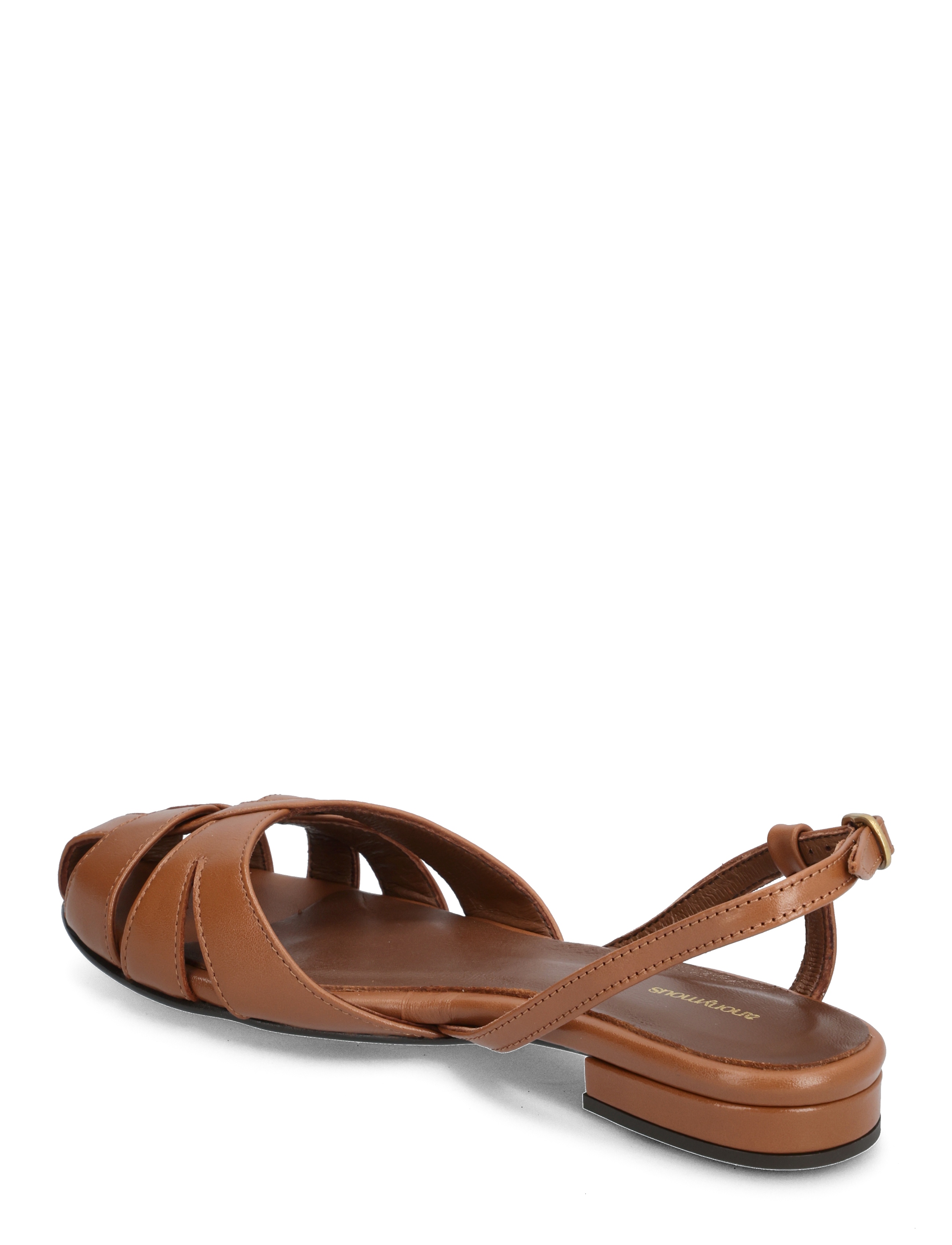 Anonymous Copenhagen - Banie 20 - flache sandalen - soft calf camel - 3