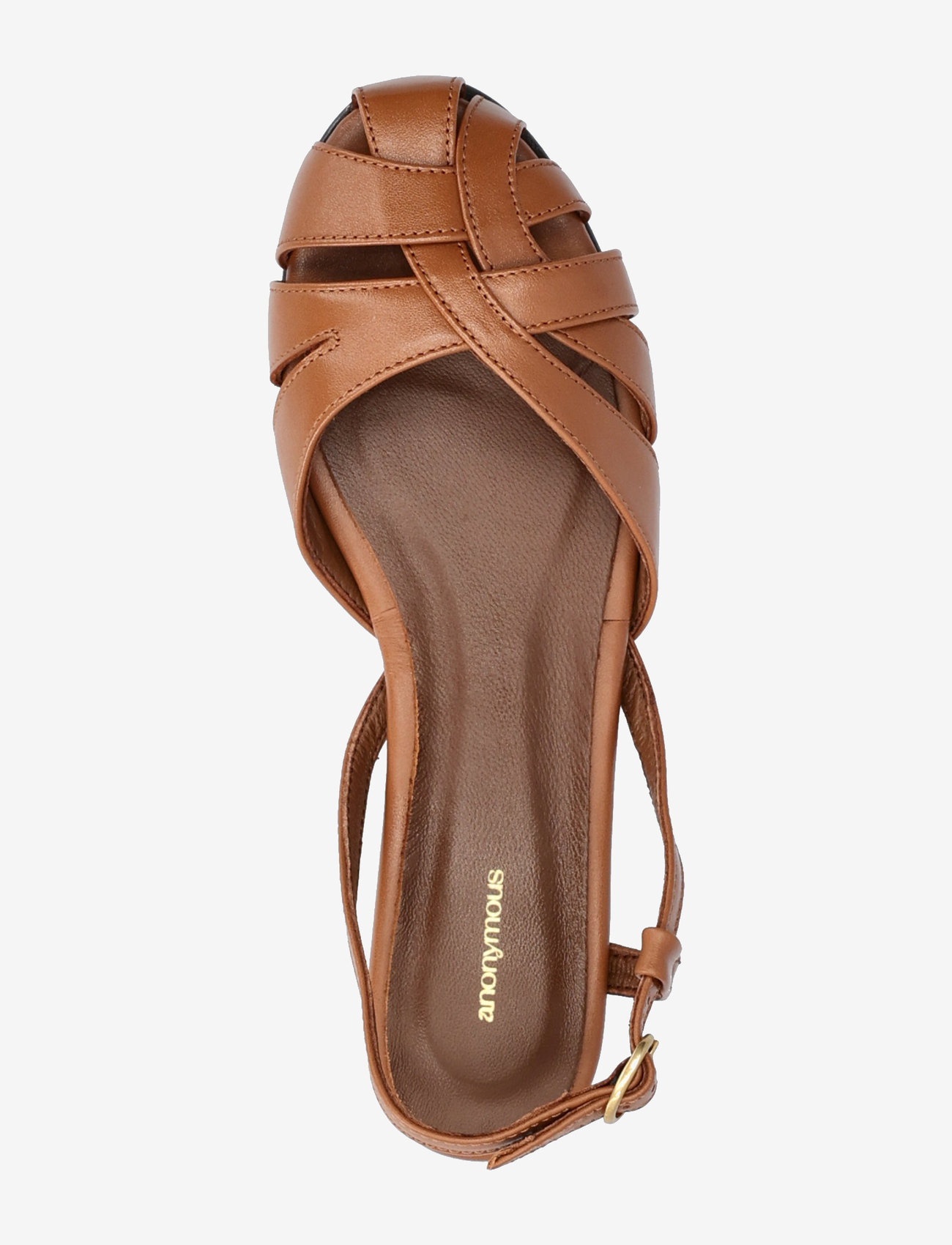 Anonymous Copenhagen - Banie 20 - platta sandaler - soft calf camel - 4