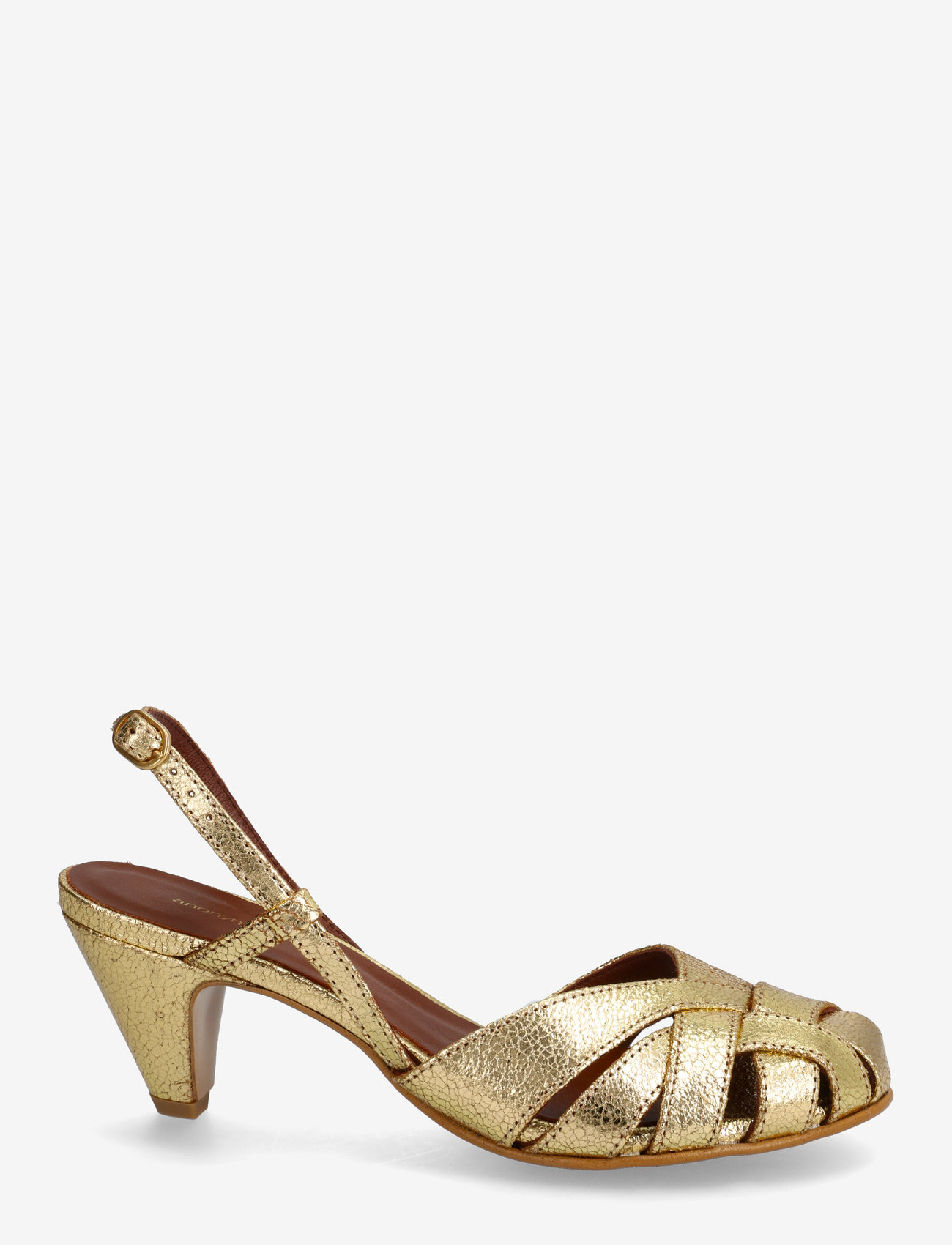 Anonymous Copenhagen - Banie 50 stiletto - escarpins - crackled metallic goat gold - 2