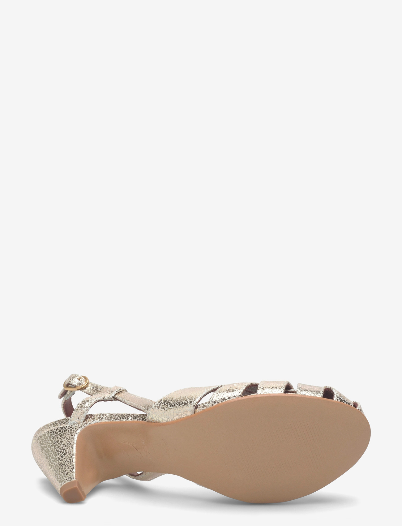 Anonymous Copenhagen - Banie 50 stiletto - lahtised kontsakingad - crackled metallic goat champagne - 4
