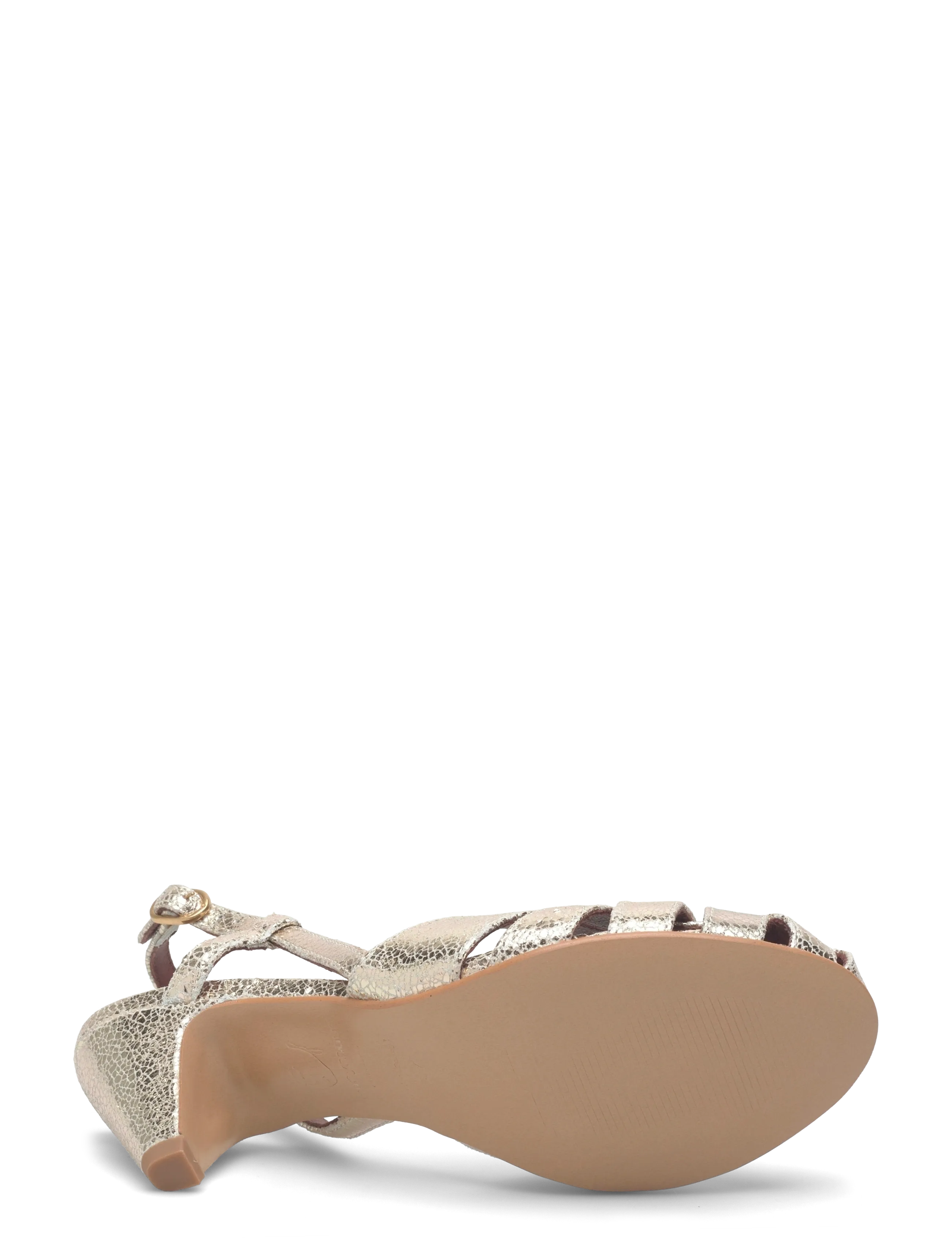 Anonymous Copenhagen - Banie 50 stiletto - avokkaat - crackled metallic goat champagne - 4