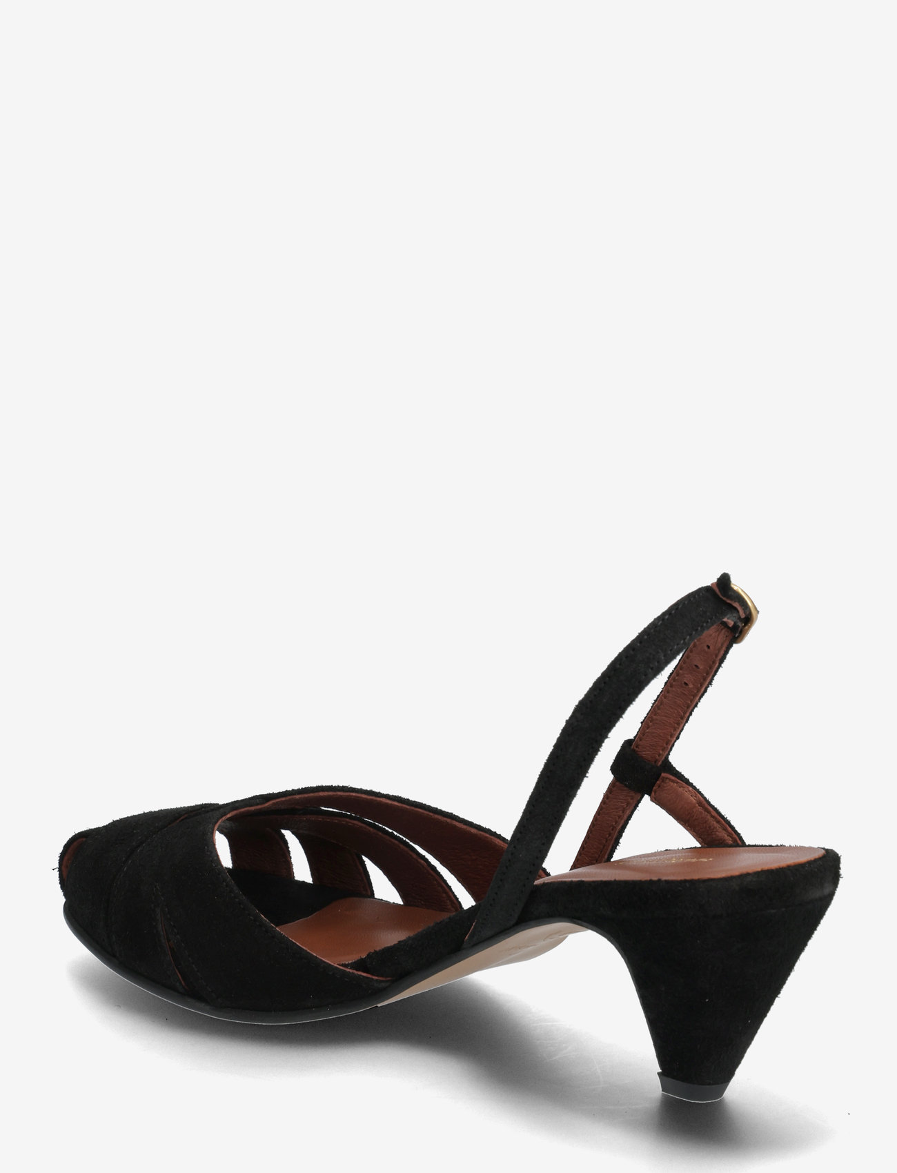 Anonymous Copenhagen - Banie 50 stiletto - sandaler med hæl - calf suede black - 2