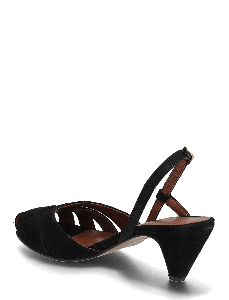 Anonymous Copenhagen - Banie 50 stiletto - sandaler med hæl - calf suede black - 2