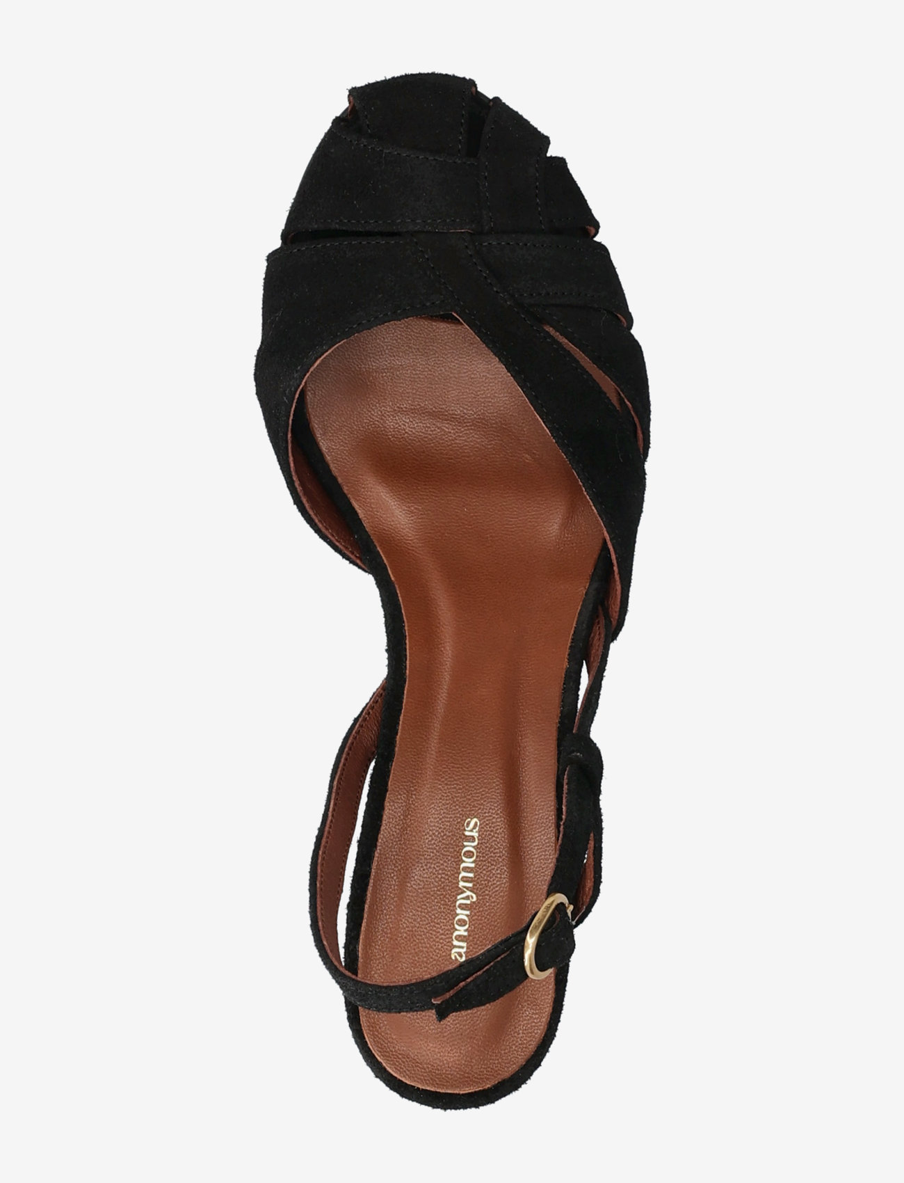 Anonymous Copenhagen - Banie 50 stiletto - sandaler med hæl - calf suede black - 3