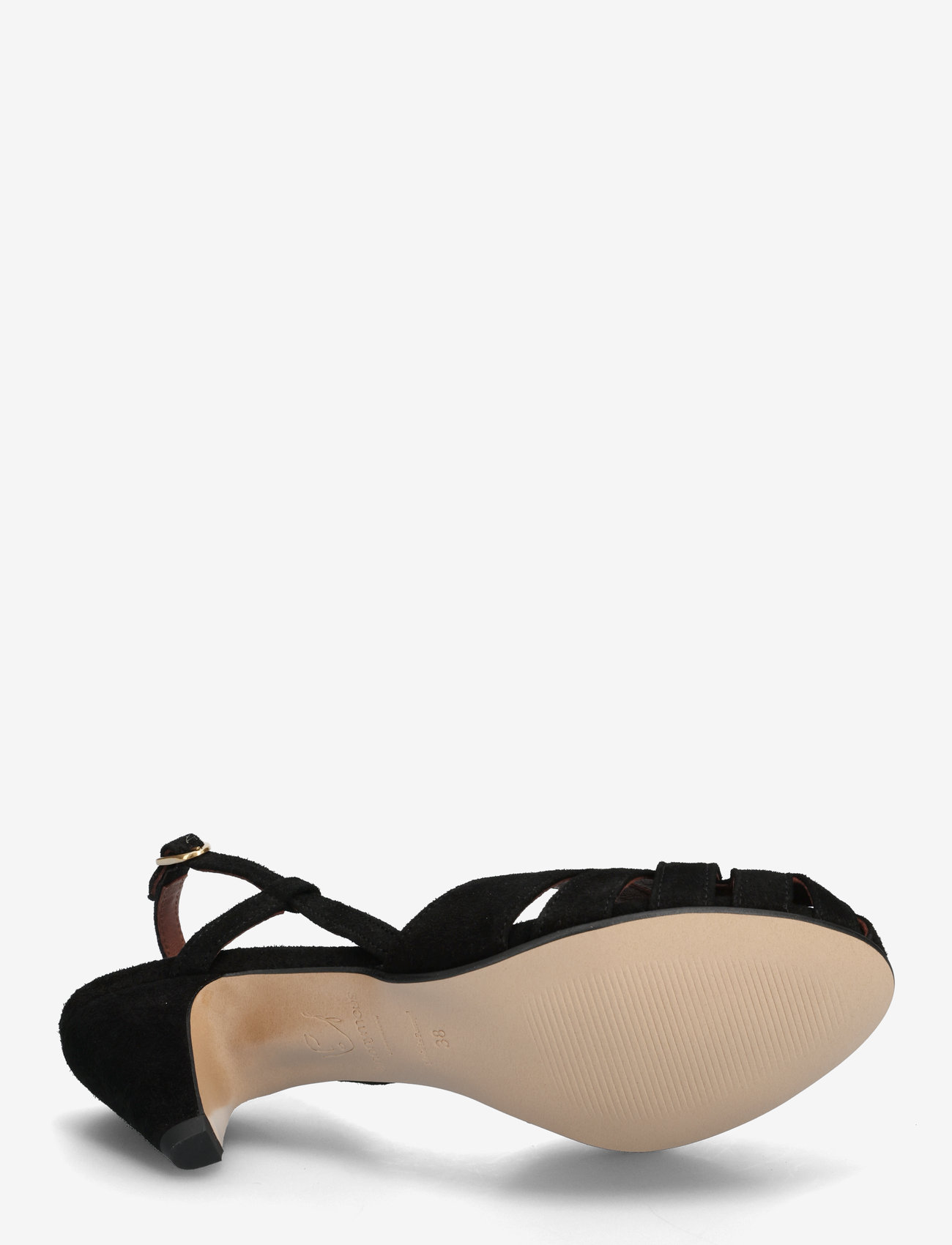 Anonymous Copenhagen - Banie 50 stiletto - sandaler med hæl - calf suede black - 4