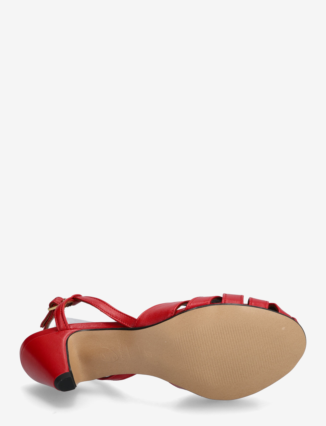 Anonymous Copenhagen - Banie 50 stiletto - sandaletten - shiny lamb ruby red - 5